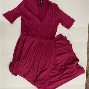 Agnes & Dora purple/pink maxi dress. Small